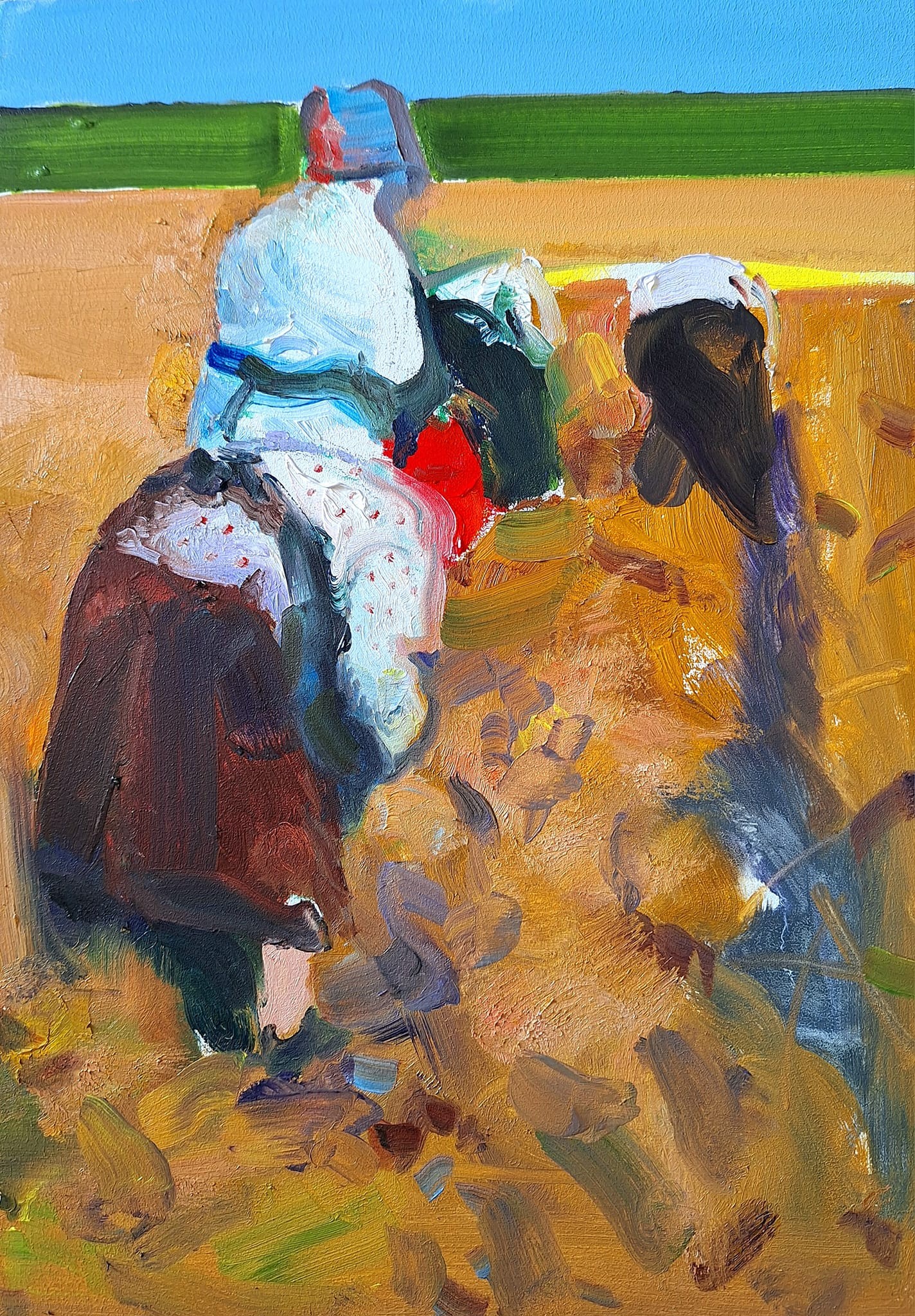 Ilia Balavadze, In the Field Ilia Balavadze, In the Field