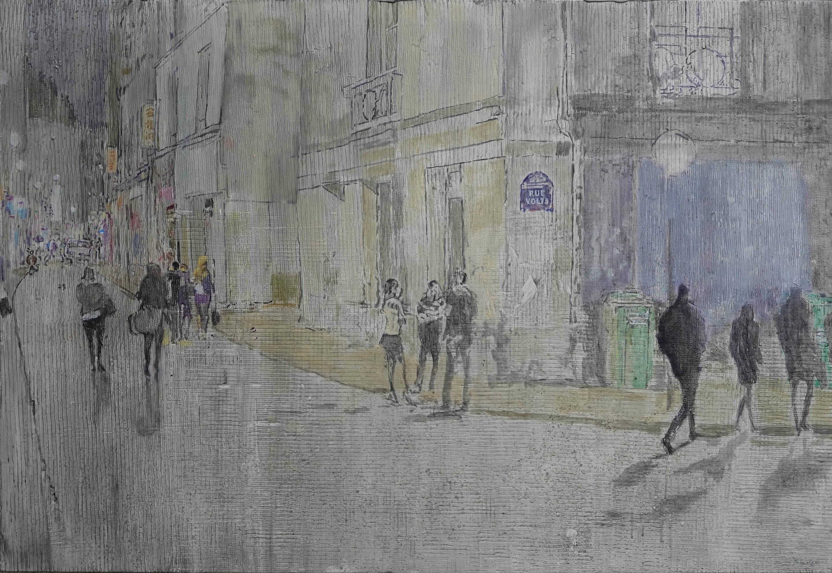 Michel Bianconi, Intersections Rue Volta Variations 1 Le Marais Paris Michel Bianconi, Intersections Rue Volta Variations 1 Le Marais Paris