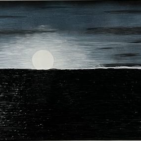 Gemälde, Océan lunaire, Jean-Paul Jacquet