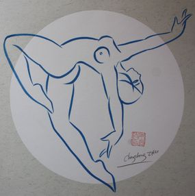 Dibujo, Danseuse 1, Changzheng Zhu