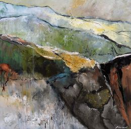 Painting, Tectonic move, Pol Ledent