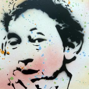 Peinture, Serge Gainsbourg pochoir, Spaco