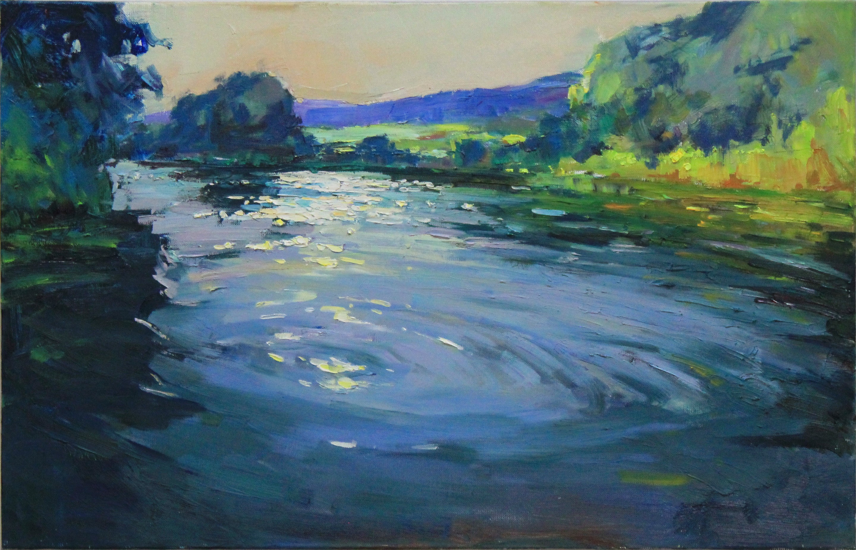 Serhii Cherniakovskyi, Shining on the river Serhii Cherniakovskyi, Shining on the river