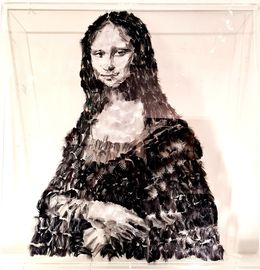 Painting, Ma Joconde (Mona Lisa), Marie-Ange Daudé