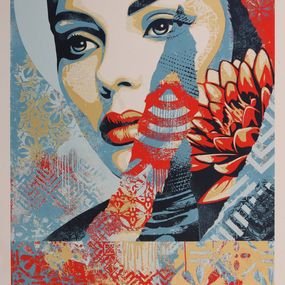 Print, One Earth (color), Shepard Fairey (Obey)