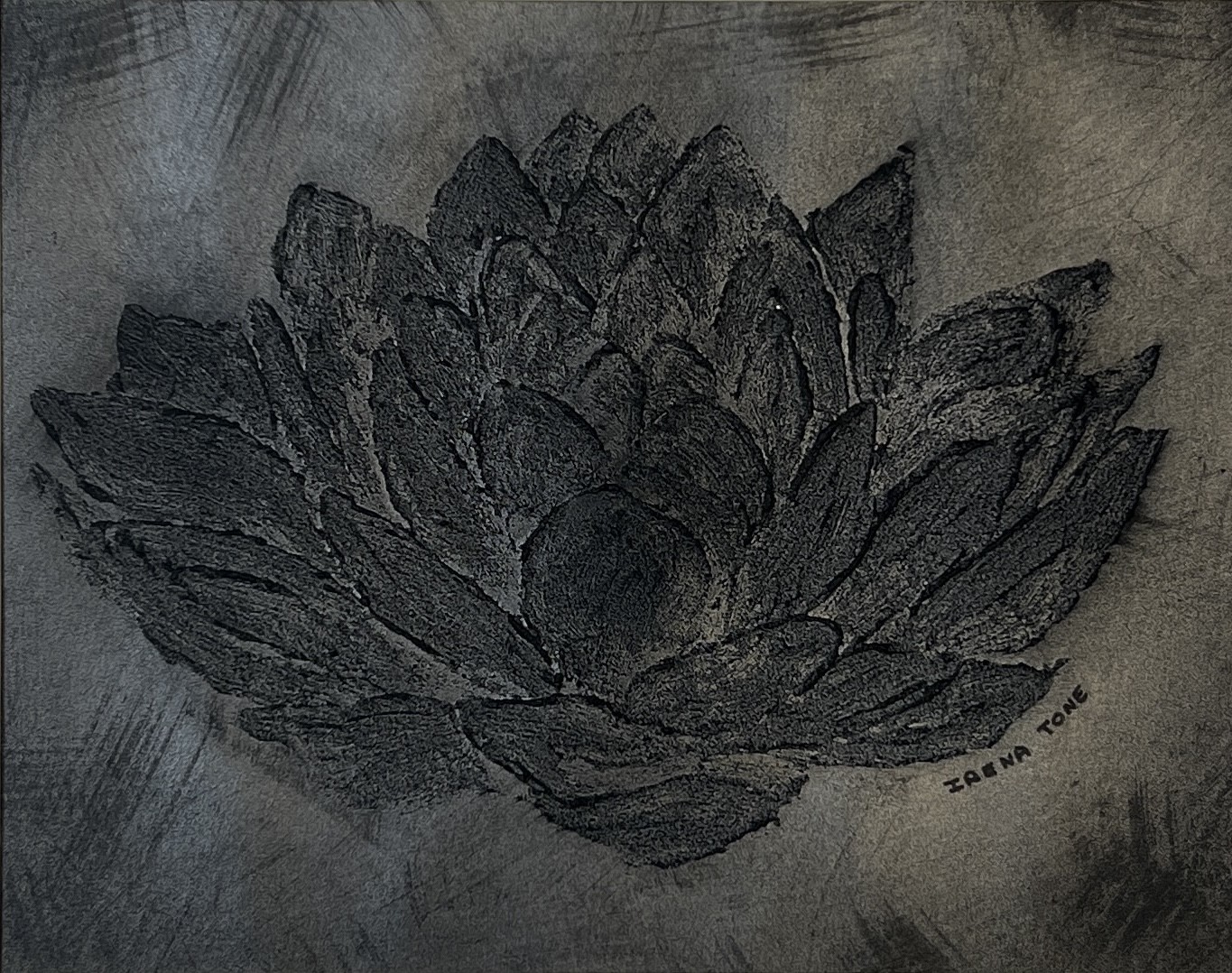 Irena Tone, Black water lily Irena Tone, Black water lily