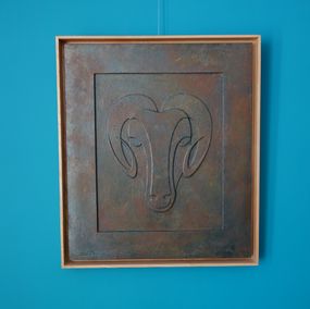 Sculpture, Bélier, Gaël Rouxeville