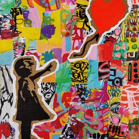 Peinture, Love street (a tribute to Banksy), Dr. Love