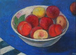 Painting, Peaches, Galya Popova