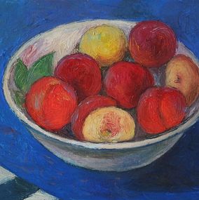 Painting, Peaches, Galya Popova