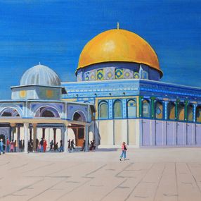 Pintura, N° 1246  Jérusalem. Mont du Temple.* MG., R. Cavalié