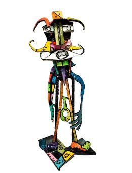 Escultura, Dali Joue Au Cow-Boy, Michadu