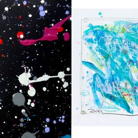 Print, Poetry In Motion (with painted box), JonOne