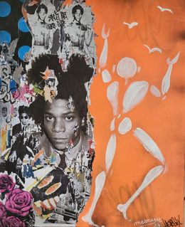 Peinture, Basquiat N 117, Jérôme Mesnager