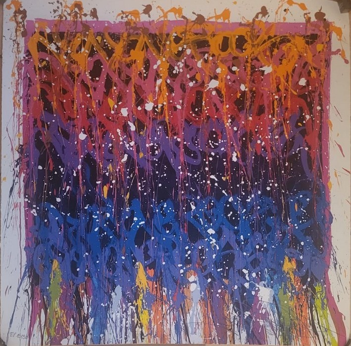 JonOne, The Colorful Life epreuve Artiste JonOne, The Colorful Life epreuve Artiste