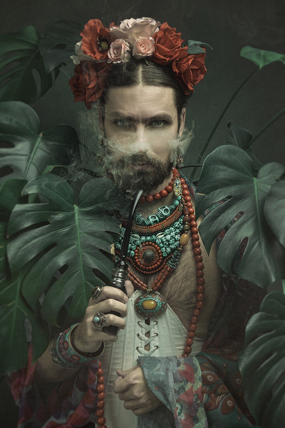 Mathilde Oscar, Smoking Kahlo - L Mathilde Oscar, Smoking Kahlo - L