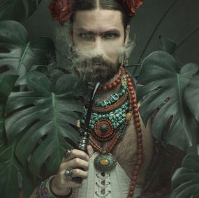 Fotografien, Smoking Kahlo -XL - Tirage unique au format, Mathilde Oscar