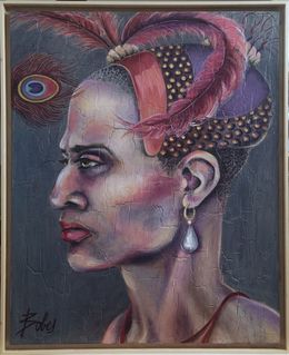 Painting, El joven de la perla, Clara de Bobes