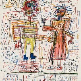 Print, Untitled III (from The Figure portfolio), Jean-Michel Basquiat