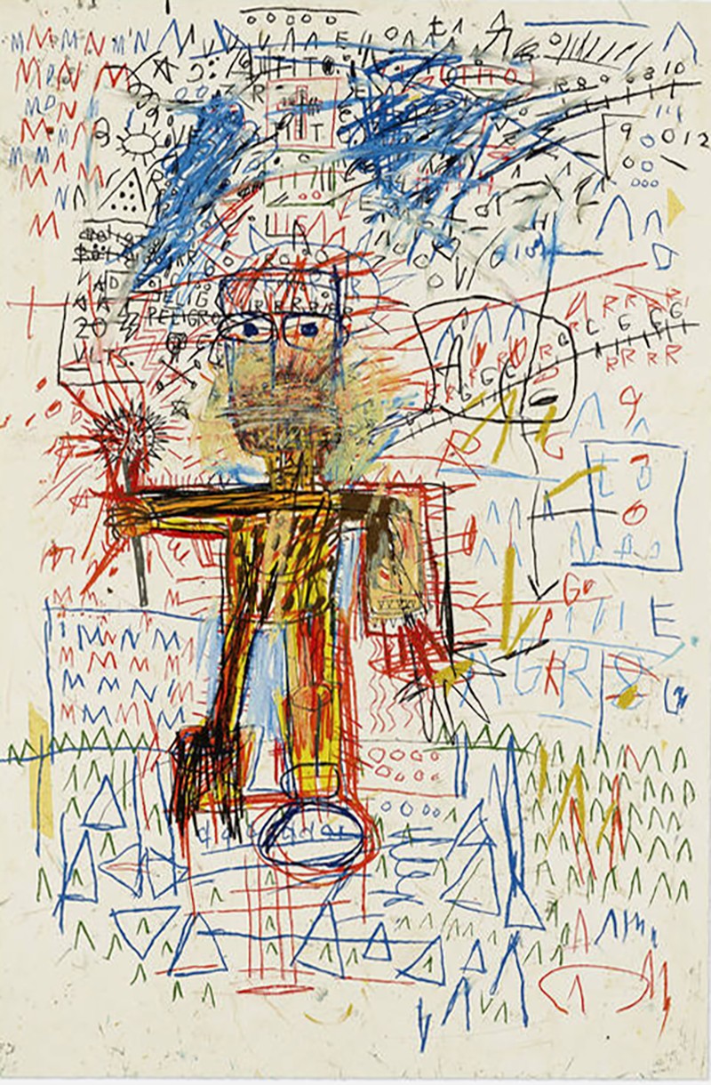 Jean-Michel Basquiat, Untitled IV (from The Figure portfolio) Jean-Michel Basquiat, Untitled IV (from The Figure portfolio)
