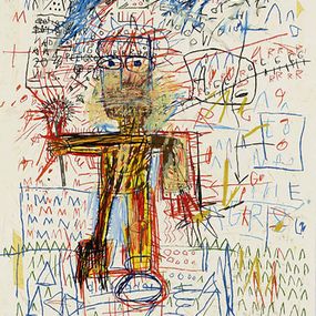Print, Untitled IV (from The Figure portfolio), Jean-Michel Basquiat