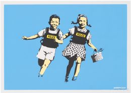 Print, Jack and Jill, Banksy