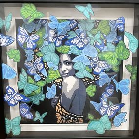 Painting, Medusa Butterfly, B.AX