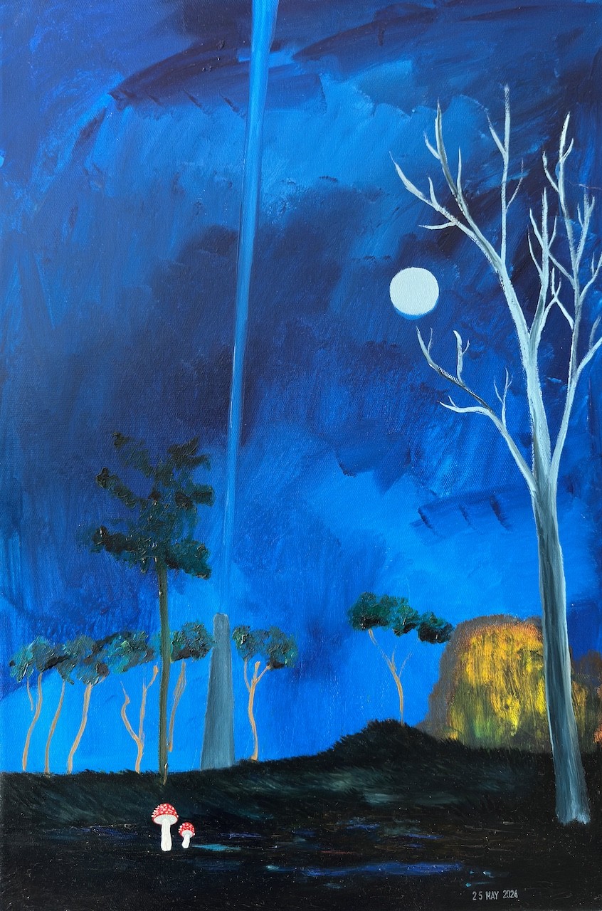 Mikheil Arbolishvili, Evening Mikheil Arbolishvili, Evening