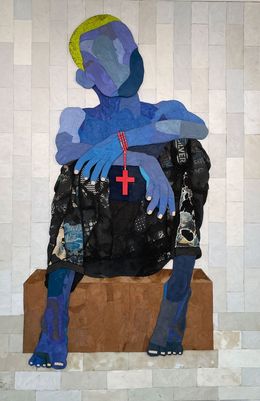 Painting, Chemin de croix, Tesprit Foli Kossi Gerard TETE