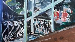 Painting, Stairs, Kamsar Ohanyan