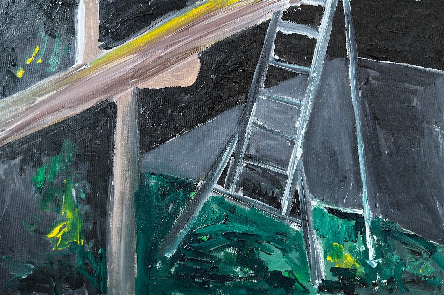 Mikheil Arbolishvili, Ladder Under the Stairs Mikheil Arbolishvili, Ladder Under the Stairs