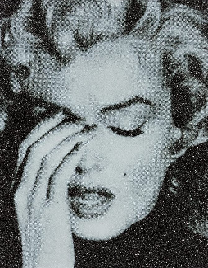 Russell Young, Marilyn Crying Russell Young, Marilyn Crying