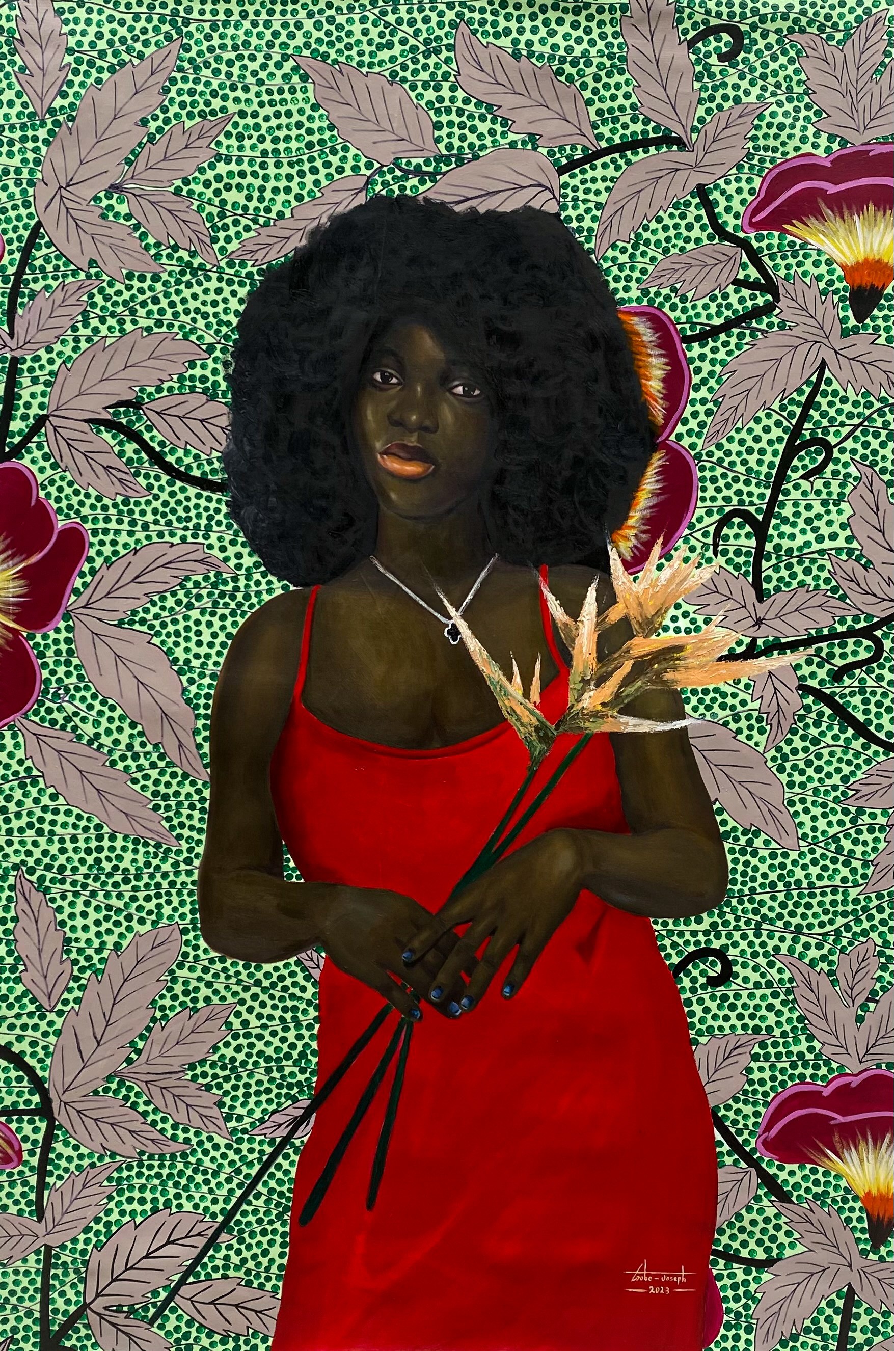 Gobe Joseph, Blossoms of Strength 2 Gobe Joseph, Blossoms of Strength 2