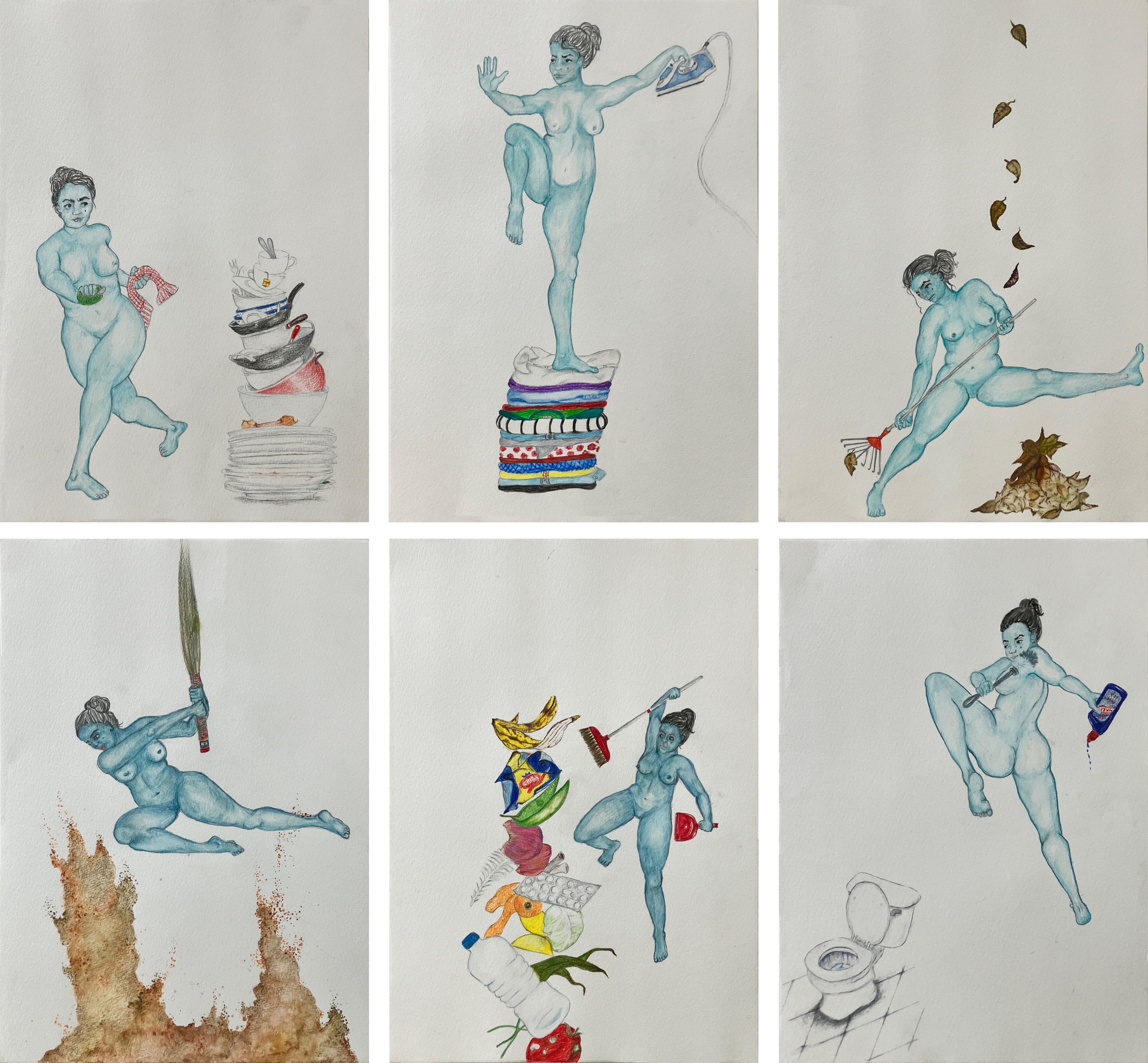 Megha Joshi, Battle Series. Set of 6 Megha Joshi, Battle Series. Set of 6