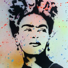 Peinture, Frida Kahlo pochoir, Spaco