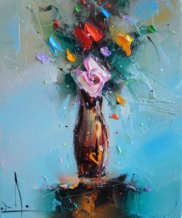 Gemälde, Summer bouquet, Stanislav Lazarov