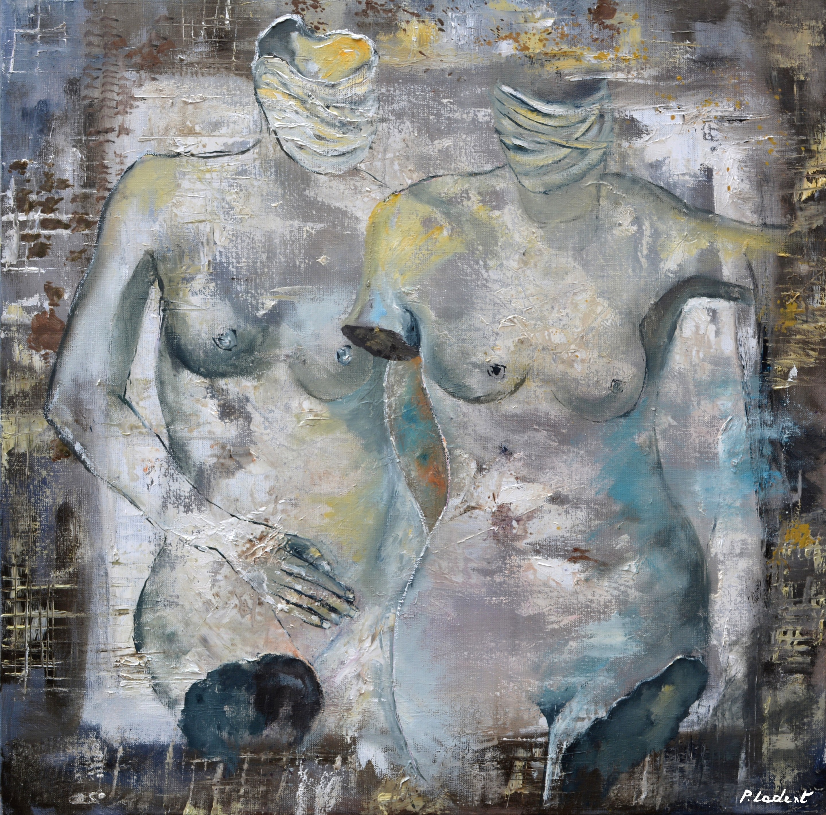 Pol Ledent, Two anonymous nudes Pol Ledent, Two anonymous nudes