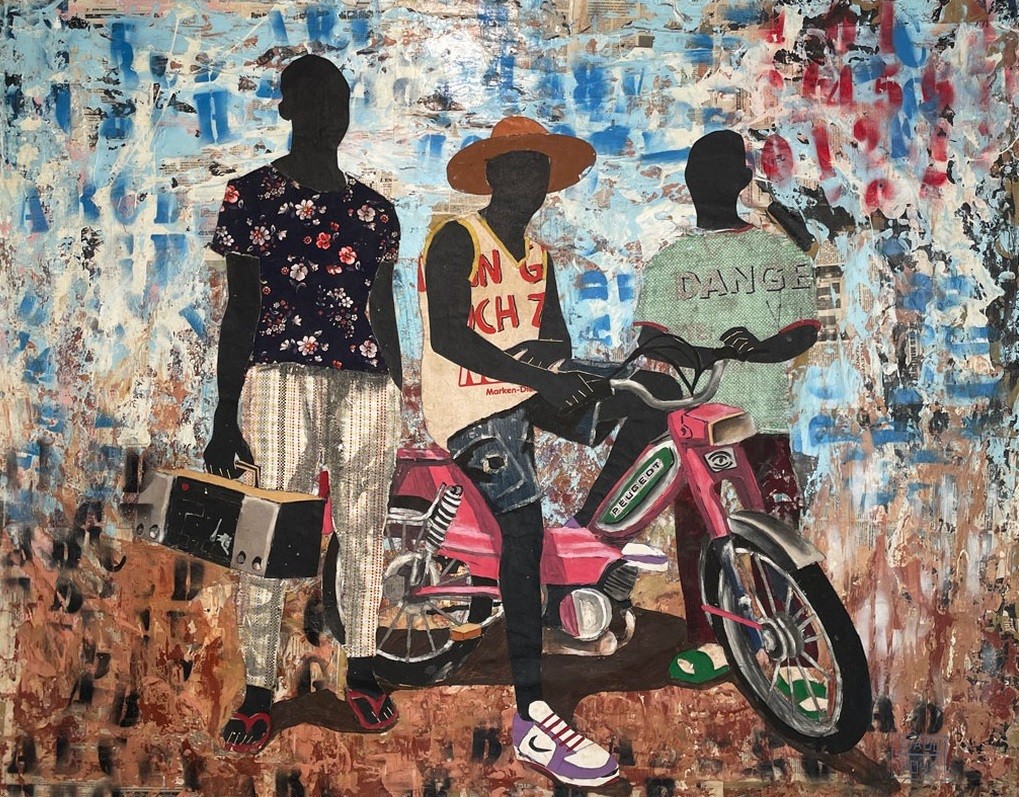Daouda Traoré, La bécane rose Daouda Traoré, La bécane rose