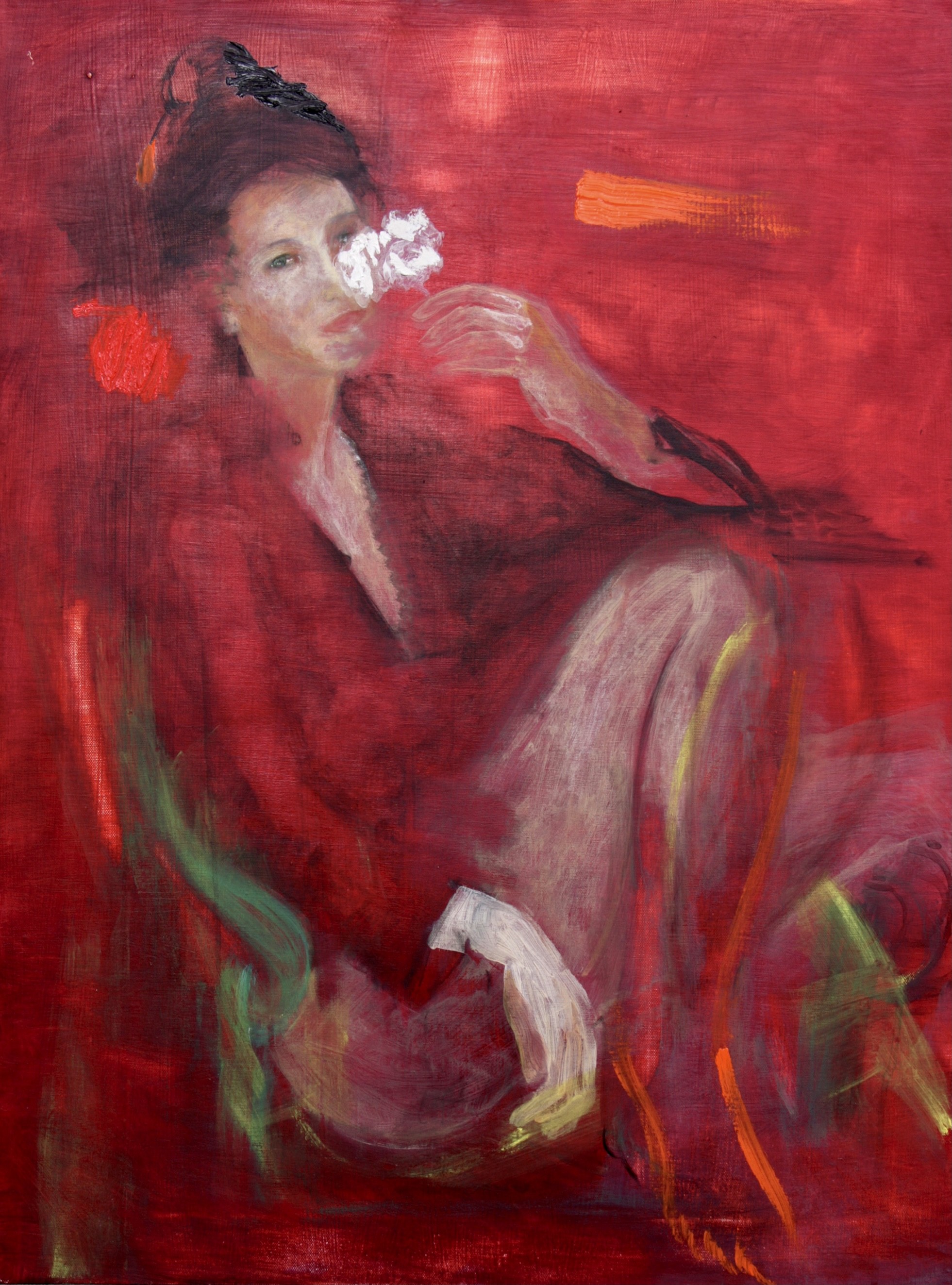 Francesco Calistri, Ragazza con Fiore Francesco Calistri, Ragazza con Fiore