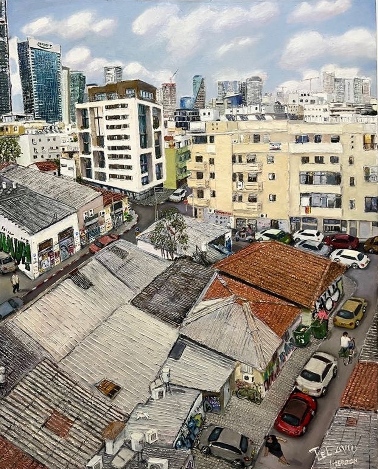 Helena Liberman, Roofs of Tel Aviv Helena Liberman, Roofs of Tel Aviv
