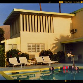 Fotografien, Palm Springs Poolside III, California, Richard Heeps