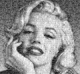 Peinture, Marilyn Smiling, LNG