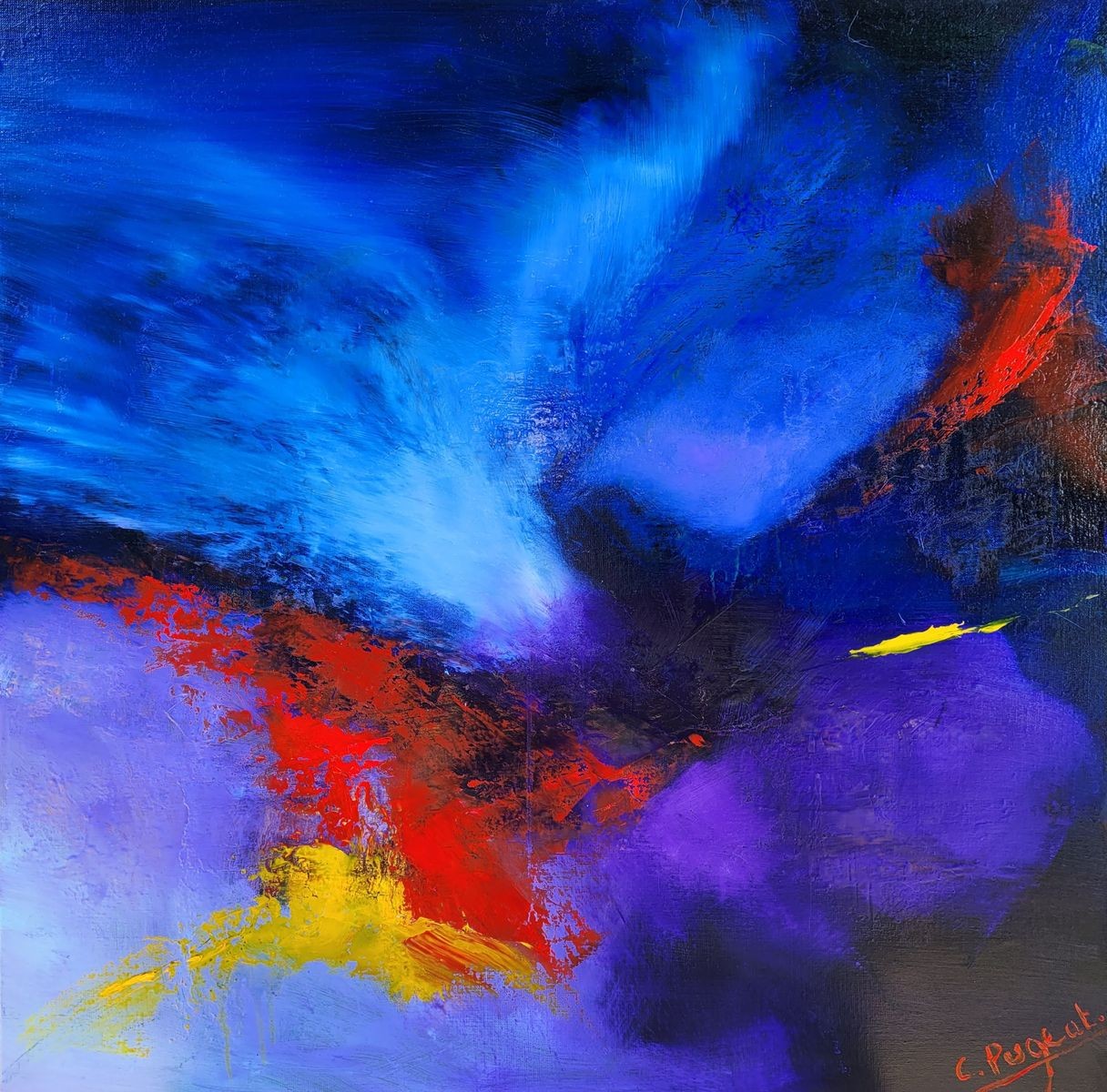 Catherine Pugeat, Frisson bleu Catherine Pugeat, Frisson bleu