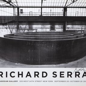 Edición, Blindspot, Richard Serra