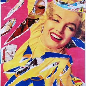 Painting, Marilyn (a tribute to Mimmo Rotella), Dr. Love