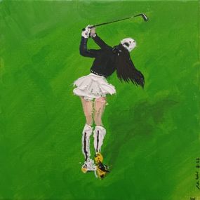 Gemälde, Golfeuse M, Joelle De Lacanau