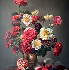 Painting, The Rose of the World, Katharina Husslein