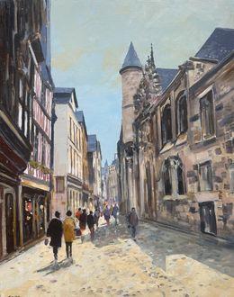 Gemälde, Un Rayon de Soleil à Rouen, Bernard Guilain