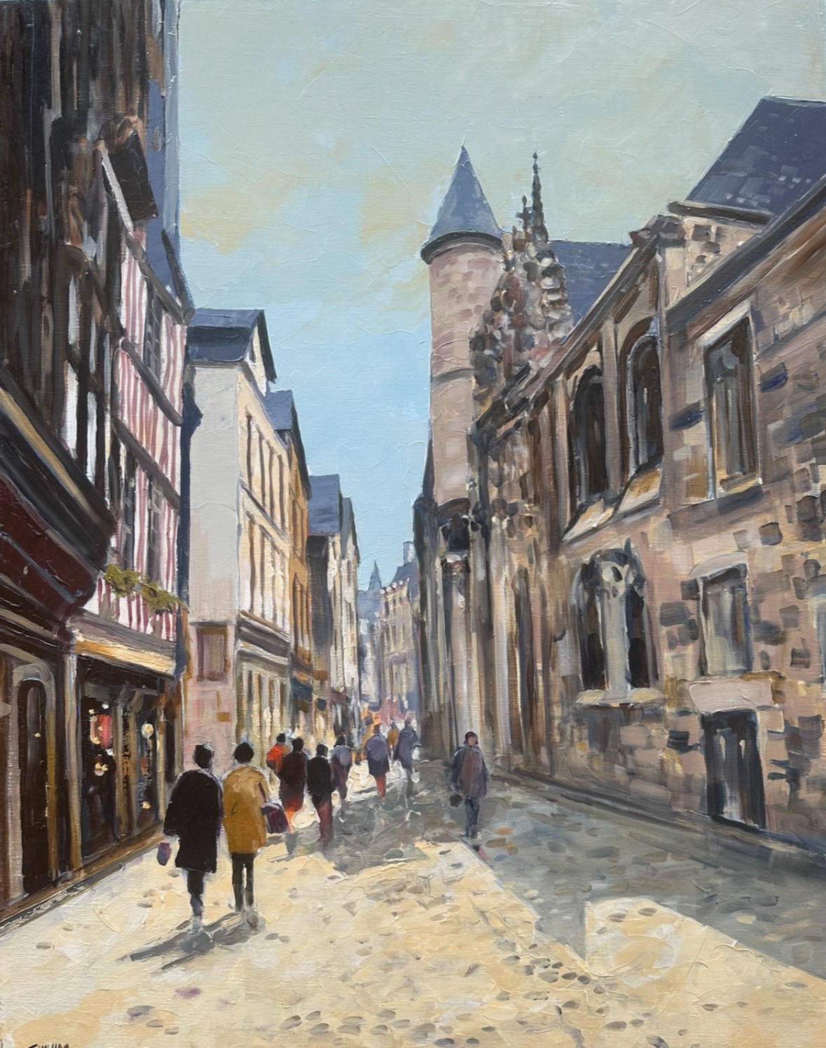 Bernard Guilain, Un Rayon de Soleil à Rouen Bernard Guilain, Un Rayon de Soleil à Rouen