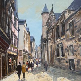 Peinture, Un Rayon de Soleil à Rouen, Bernard Guilain